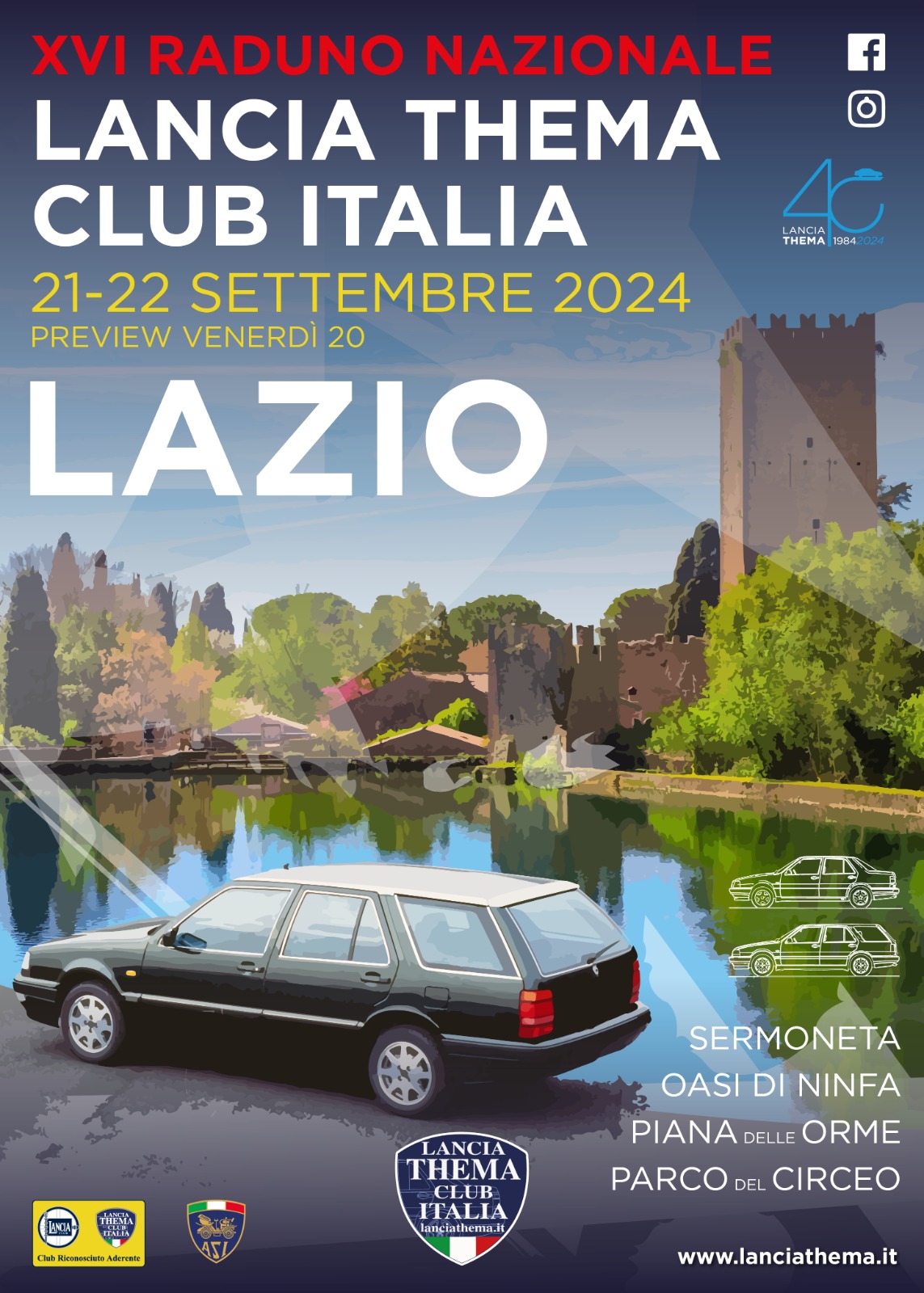 Copertina XVI Raduno Nazionale Lazio verticale